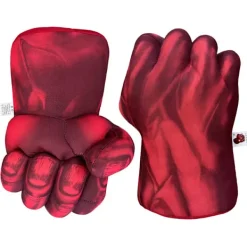 Marvel figur boxningshandskar Spiderman Superhero Cosplay Handskar zy Red Hulk left hand> Tillbehör