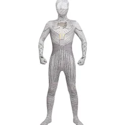 Marvel Moon Knight Tema Kostym Superhjälte Kostym Jumpsuit + Kappa + Bälte + Huvudbonad Set, Halloween Cosplay Vuxna-WELLNGS 170><noscript><img width=