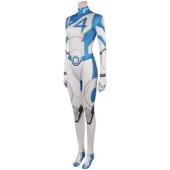 Marvel Rivals: Susan Storm Cosplay Kostym Osynliga Fantastiska Fyran Jumpsuit+Peruk Endast Peruk One Size><noscript><img width=