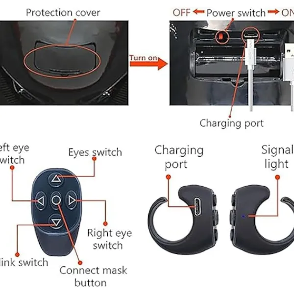 Mascara Spiderman Huvudbonad Cosplay Rörliga Ögon Elektronisk Mask Spider Man 1:1 Fjärrkontroll Elastiska Leksaker För Vuxna Barn Present-FM-> Masker