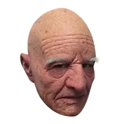 FMYSJ Mask för skallig gammal man för Halloween, Simulerad gammal farfar Latex Huvudskydd (FMY)> Masker