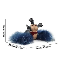 LAIQIANKUA Mask från plysch Handgjord gosedjurleksak Plyschdockaleksaker Kramkudde Rumsdekoration Plyschpresenter Till Vuxna Vardagsrum> Masker