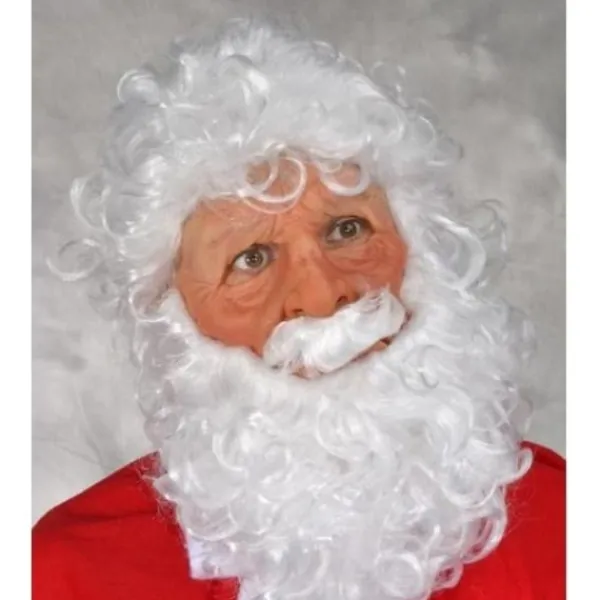 Maskerad jul Tomtar Mask tomtemask Super Mjuk Vuxen Tomtemask 1> Masker