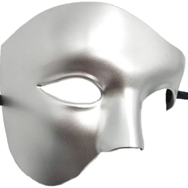 Maskerad mask vintage fantomen på operan enögd halv ansiktskostym> Masker