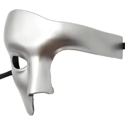 Maskerad mask vintage fantomen på operan enögd halv ansiktskostym><noscript><img width=