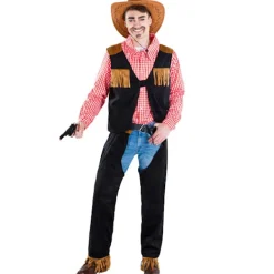 tectake Maskeraddräkt Cowboy Matthew XXL> Dräkter
