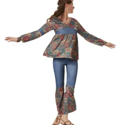 tectake Maskeraddräkt hippie girl harmony dam M><noscript><img width=