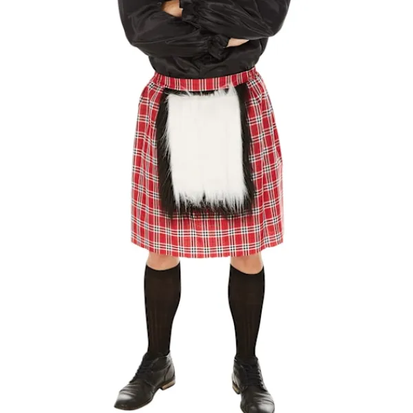 tectake Maskeraddräkt skotte i kilt L> Dräkter