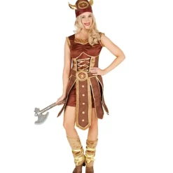 tectake Maskeraddräkt viking prinsessa L> Dräkter