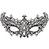 Maskeradmask för kvinnor, metall, venetiansk cosplay, maskeradbal, fest_Kvalitetsgåvor> Masker