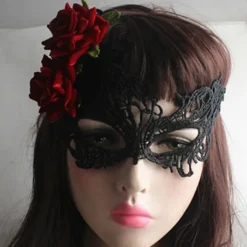 HEET Maskeradmask Kvinnors Venetianska Mask Vacker Elegant Lady Masque><noscript><img width=