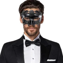 Maskeradmask Romersk Grekisk Herrmask Venetiansk Mask Halloween Julmask för Fest Mardi Gras Bröllop Karnevaler><noscript><img width=