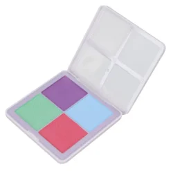 Matt Ljusäkta Vattenlöslig Ansikts- och Kroppsfärg 4 Färger Sminkpigment för Cosplay Högtid 40g><noscript><img width=