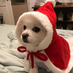 (Medium) Juldjurkläder för hund, katt julhelg kostym D><noscript><img width=