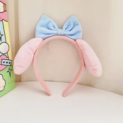 unbranded Melody Cosplay Hårspänne Öra Plysch Hårband Kvinnor Flickor Kawaii Fjäril Hårband Halloween Jul Födelsedag Semester Fest Present> Huvudbonader
