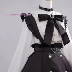 KOOLYOU Miku Fashion Subkultur Cosplay Kostym Kvinnors 2 Set Långärmad Skjorta Suspender Klänning Halloween Karneval Kläder För Flicka M (45-55Kg) Costume and Wig | Fyndiq><noscript><img width=