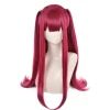 Min klänning upp Darling Cosplay Anime Liten Djävul Cosplay Peruk Ros Röd Kvinnor Halloween Kostymfest Peruk> Peruker