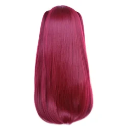 Min klänning upp Darling Cosplay Anime Liten Djävul Cosplay Peruk Ros Röd Kvinnor Halloween Kostymfest Peruk><noscript><img width=