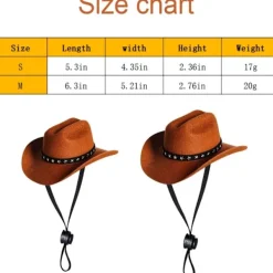 Mini Cowboyhatt för Katt och Hund><noscript><img width=
