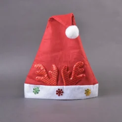 Mini Julhatt med Renväxtmönster för Barn och Vuxna - Presentförpackning, Julgransprydnad, Festdekoration><noscript><img width=