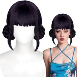 Mirazoirumi Cosplay Peruk Syntetisk Peruk För Flickor För Cosplay-Party><noscript><img width=