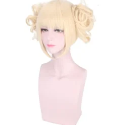 Mjölkblond cosplay peruk fest blond peruk peruk set dam peruk> Peruker