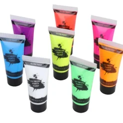 10ml Kroppsfärgset Svartljus Ansikts- och Kroppsfärg Smink Fluorescerande Kropps- och Ansiktsfärger><noscript><img width=