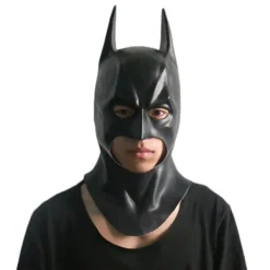 no brand Män Batman Mask Halloween Party Cosplay Kostym Rekvisita Huvudbonad> Masker