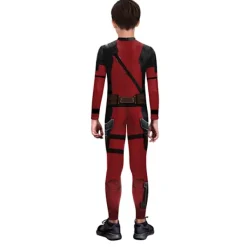 Män Deadpool 3 Wolverine Jumpsuit Bodysuit Cosplay Kostym Halloween Dräkt Outfit L><noscript><img width=