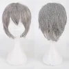 Män Kvinnor Anime Rakt Kort Peruk Cosplay Party Peruker> Peruker