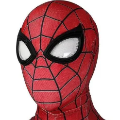 KOOLMEI Män Pojke Spider Man Cosplay Kostym Party Jumpsuit Ps5 Spider-man 2 Finklänning><noscript><img width=