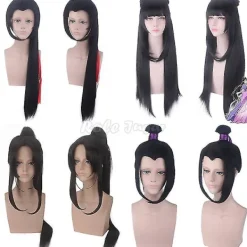 Mo Dao Zu Shi Jin Ling Cosplay Kostymset med Hanfu och Perukalternativ><noscript><img width=