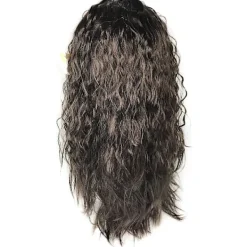 Moana peruker för flickor, syntetiskt lockigt prinsesshår, cosplay-rekvisita (Moana)><noscript><img width=