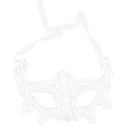 Mode Kvinnors Cosplay Sexig Ögon Slöja Spets Ögonmask För Halloween /jul /Maskerad /Kostymfest (vit)> Masker
