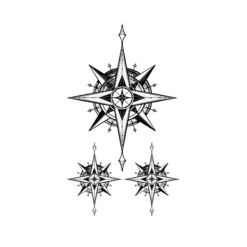 Mode Tecknad Tatuering Klistermärke Tillfällig Vattentät Falsk Tatuering Klistermärke> Smink