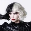 Mordely Cruella De Vil Cos Peruk> Peruker