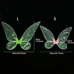 Mordely Halloween Butterfly Wings Fairy Elf Princess Angel> Tillbehör
