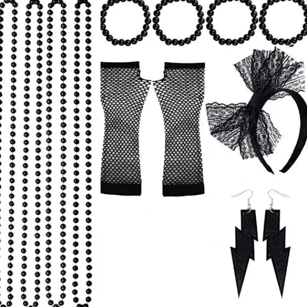 Mordely Neon 80-talskostymer för set Tutu-kjol 2> Tillbehör