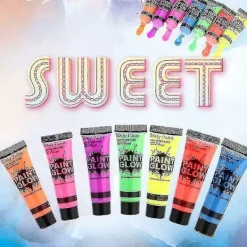 1morglow Glow-in-the-Dark Body Art Paint - Fashion Halloween Makeup><noscript><img width=