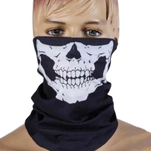 Motorcykelglasögon 2 st Multifunktionell Motorcykel Dödskalle Ansikte> Masker