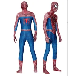 Mub- Högkvalitativ Remy Tony Spiderman cosplay jumpsuit för vuxna och barn Halloween cosplay kostym Miles lins 100CM_yux 100CM><noscript><img width=