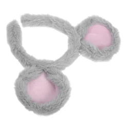 Musöron Pannband Plysch Djuröron för Cosplay & Temafester Grå[JUN] 24.00X18.00X1.50CM> Huvudbonader