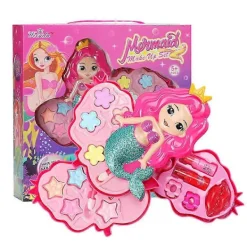 Muzxr - Rolig Mode Giftfri Smink Lekset För Flickor Prinsess Show Sminkset Hzp> Smink