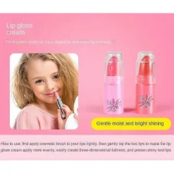 Muzxr - Rolig Mode Giftfri Smink Lekset För Flickor Prinsess Show Sminkset Hzp><noscript><img width=