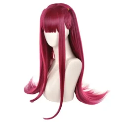 My Dress Up Darling Cosplay Anime Little Devil Cosplay Peruk Rose Röd Kvinnor Halloween Kostym Party Peruk><noscript><img width=