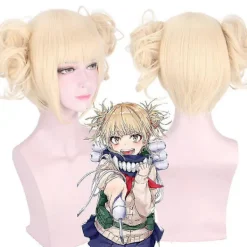 FMYSJ My Hero Academia Anime Toga Himiko Cosplay Blonda Peruker Lolita Kort Vågig Syntetisk Hår Hela Peruker Med Lugg Halloween Karneval Party Rekvisita (FMY) | Fyndiq> Peruker