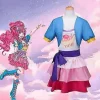 My Little Pony Cosplay Halloween Prinsessa Becky Klänning (vuxen XXL)> Dräkter