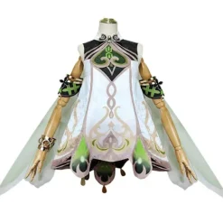 Nahida Cosplay Genshin Impact Nahida Minor Lord Kusanali Cosplay Kostym Flickklänningar Peruk Kostym Kläder Halloween Party Kostym W1><noscript><img width=