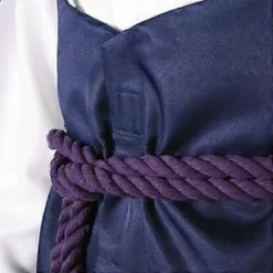 NARUTO Ninja Uchiha Sasuke Cosplay Kostym Set Party Maskerad Halloween Kostym för Vuxen (M Vit)><noscript><img width=