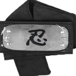 Naruto pannband med metallpläterade cosplay-tillbehör, 4 st><noscript><img width=